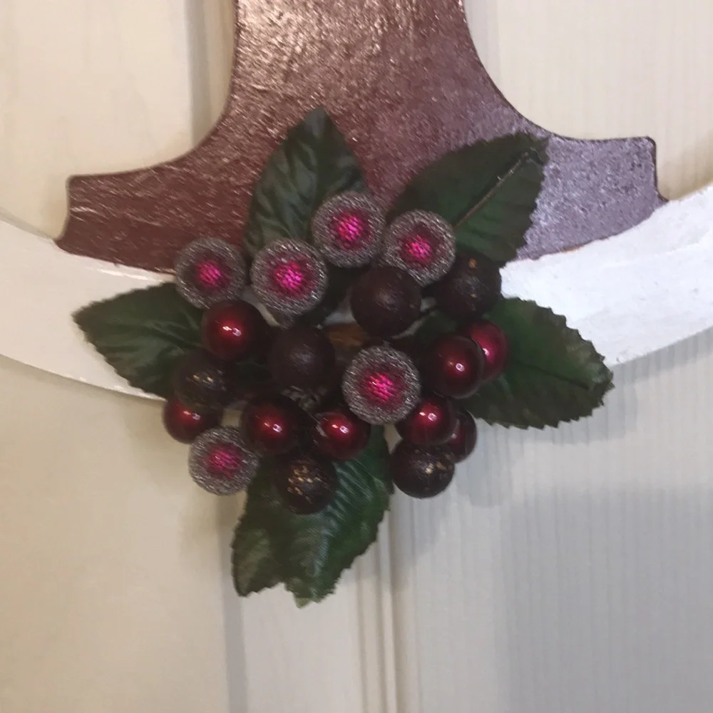 Holiday Wreath Letter 